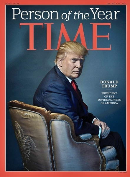 Time Magazine (December 19, 2016) Donald Trump Person of the Year